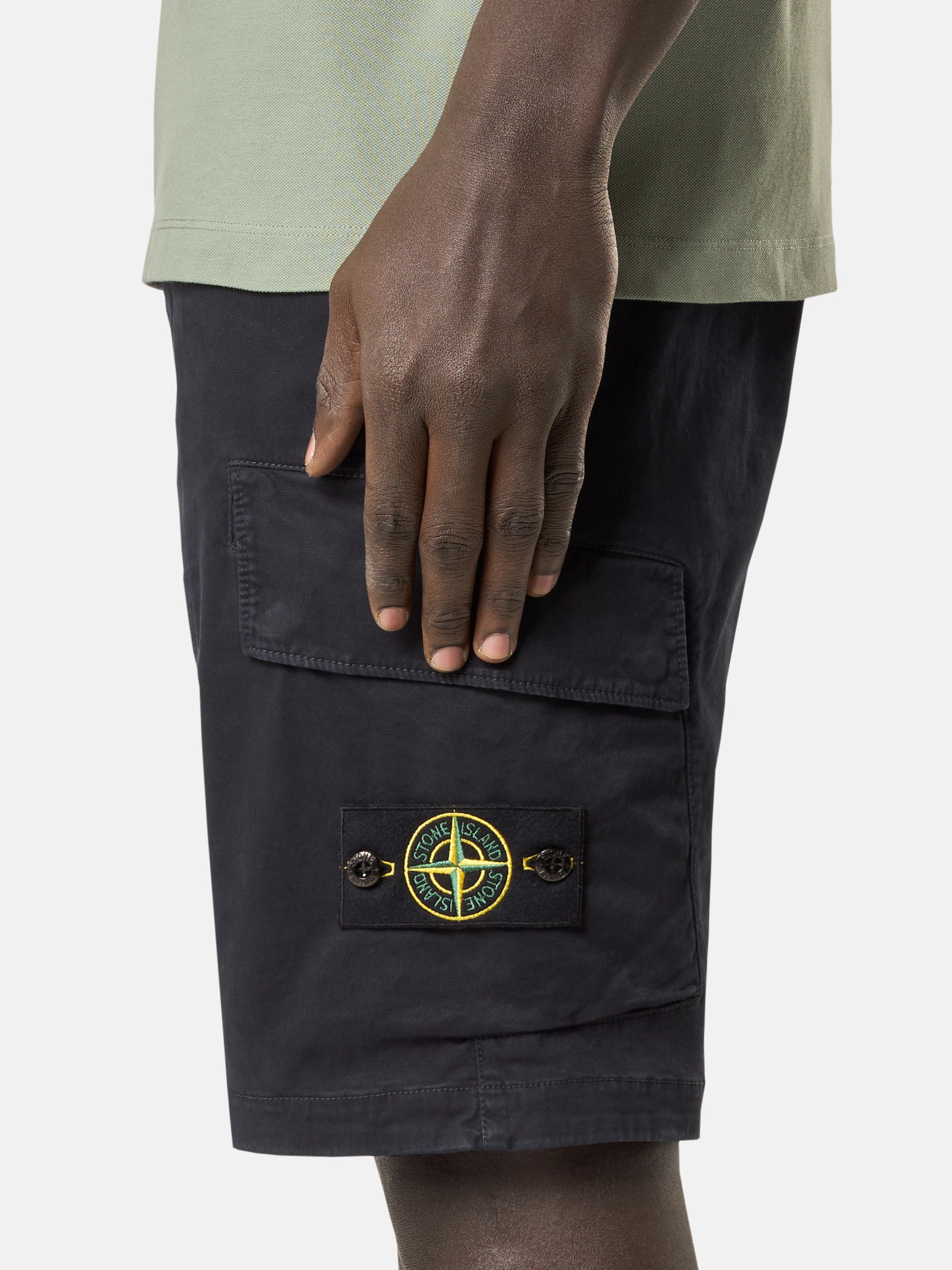 L100L12 STRETCH ORGANIC BROKEN TWILL COTTON 'OLD' EFFECT - 3