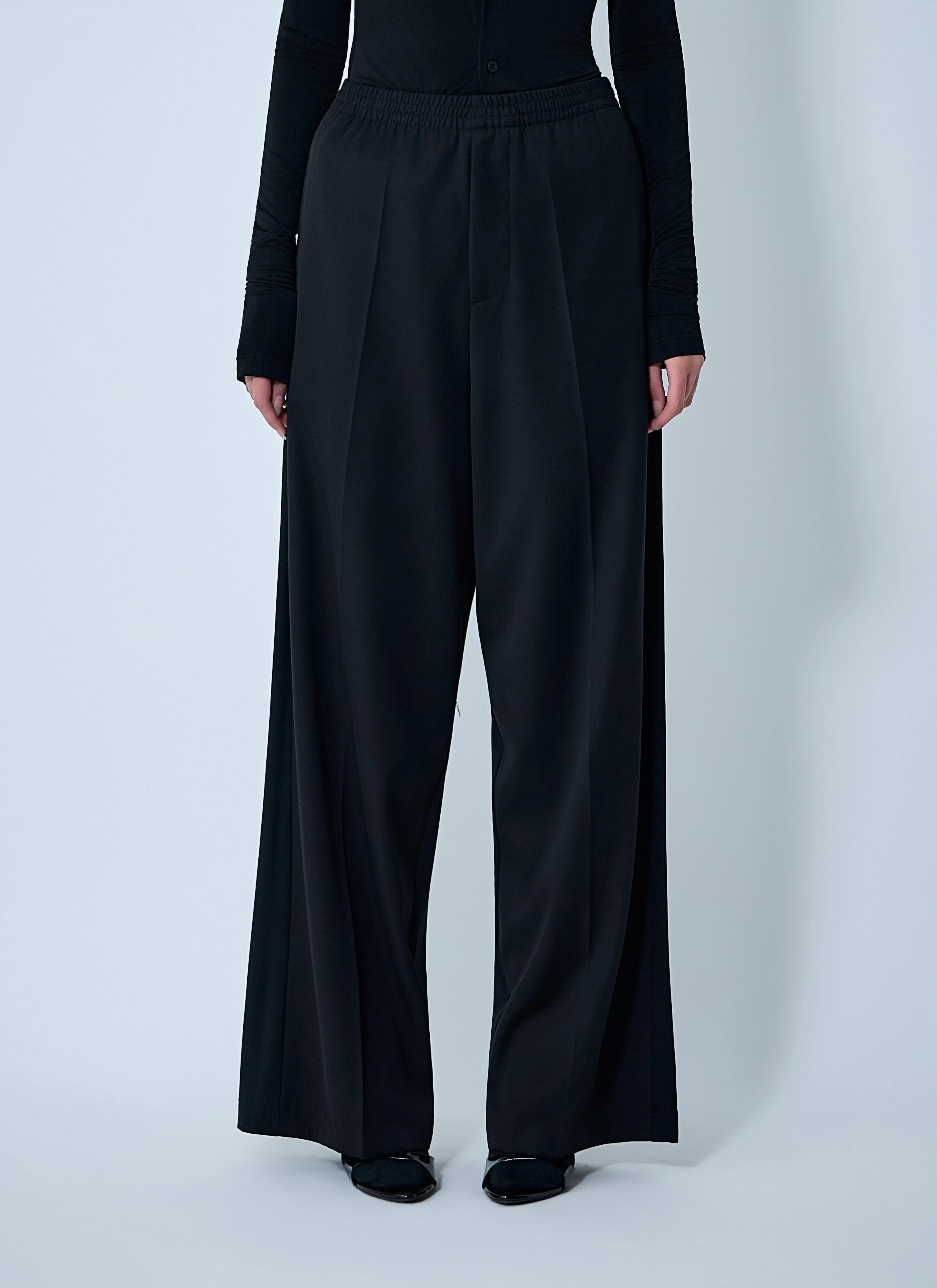 Balenciaga Women Tailored Wool Pants - 1