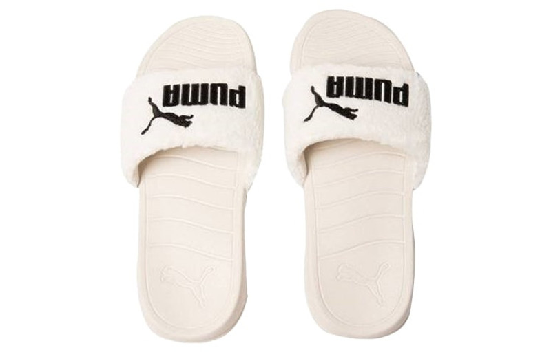 PUMA PUMA Popcat 20 White Velvet Slippers 375955-02 outlook