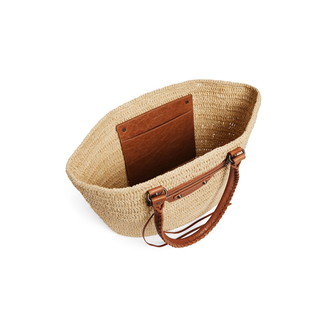 Women's Le City Medium Basket in Natural/camel - 4