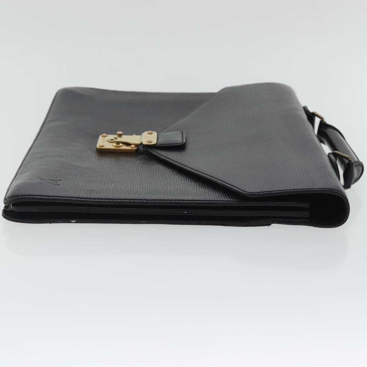 LOUIS VUITTON Epi Serviette Conseiller Business Bag Black M54422 - 4