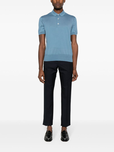 TOM FORD short-sleeve cotton polo shirt outlook