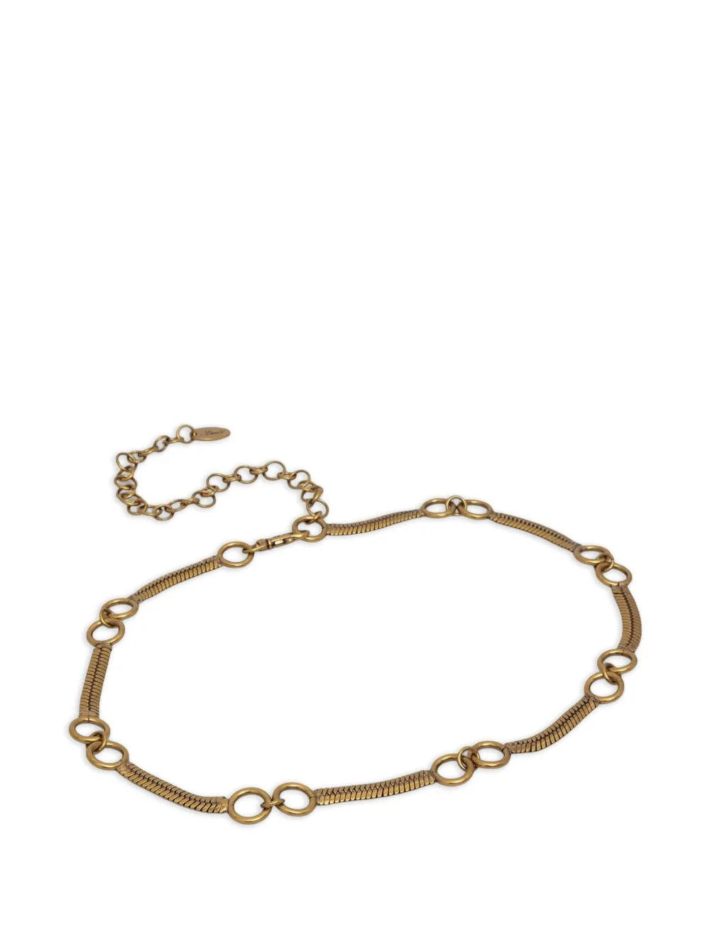 Franchesca snake-link chain belt - 1