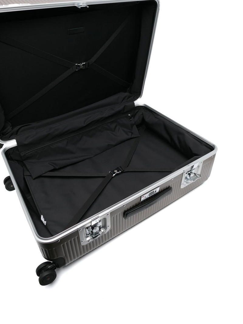 panelled aluminium suitcase 5