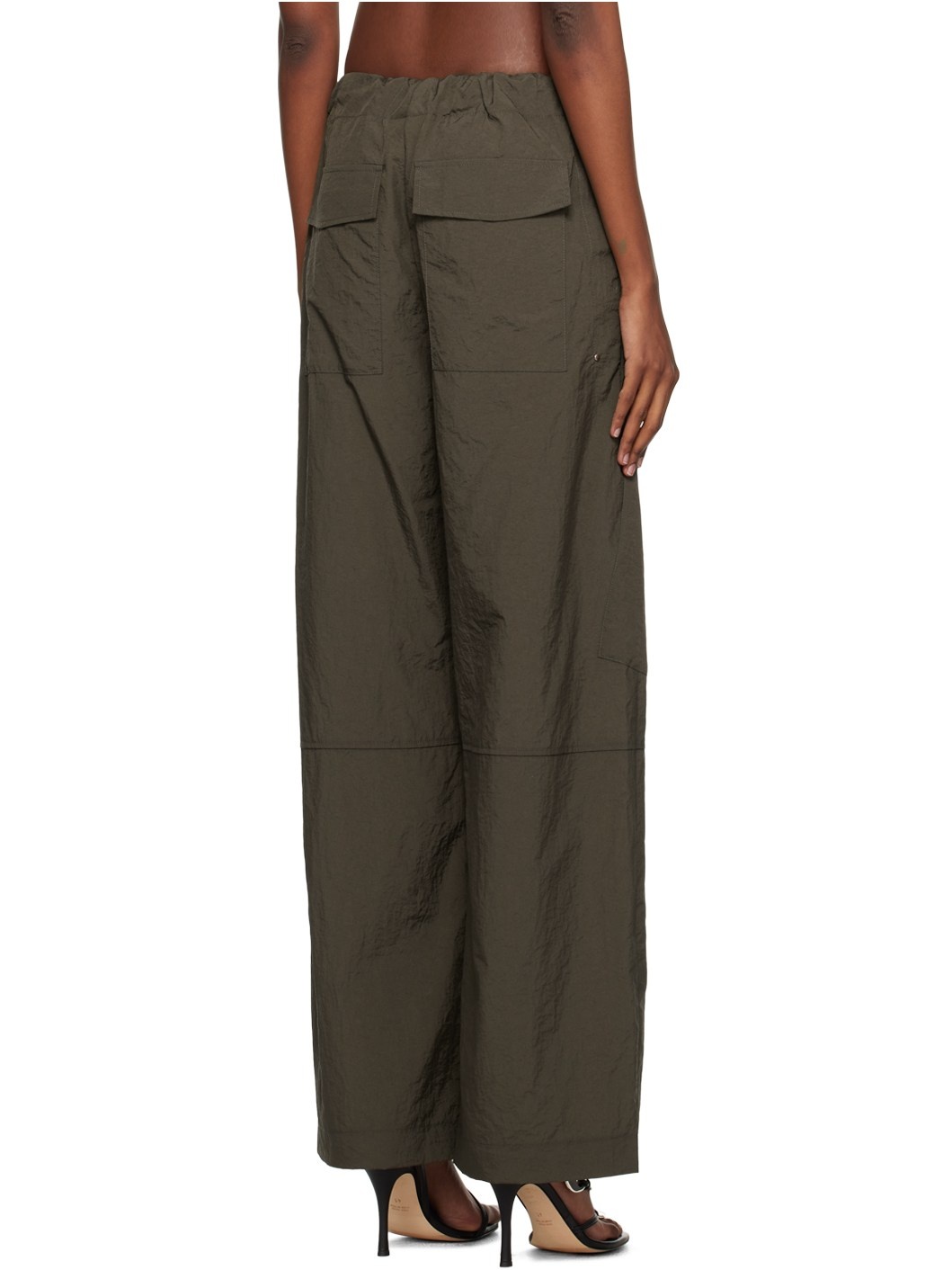 SSENSE Work Capsule – Khaki Herb Trousers - 3