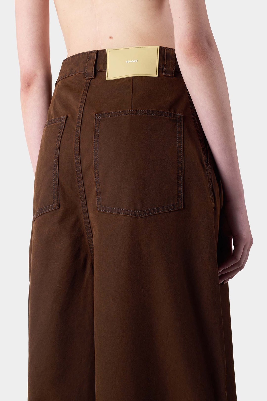 EXTRA OVER PANTS / brown - 8