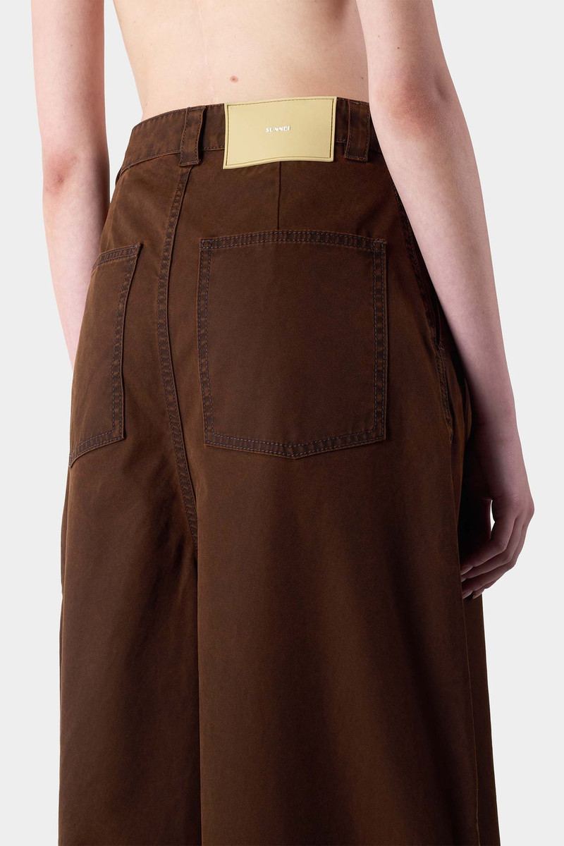 EXTRA OVER PANTS / brown 8