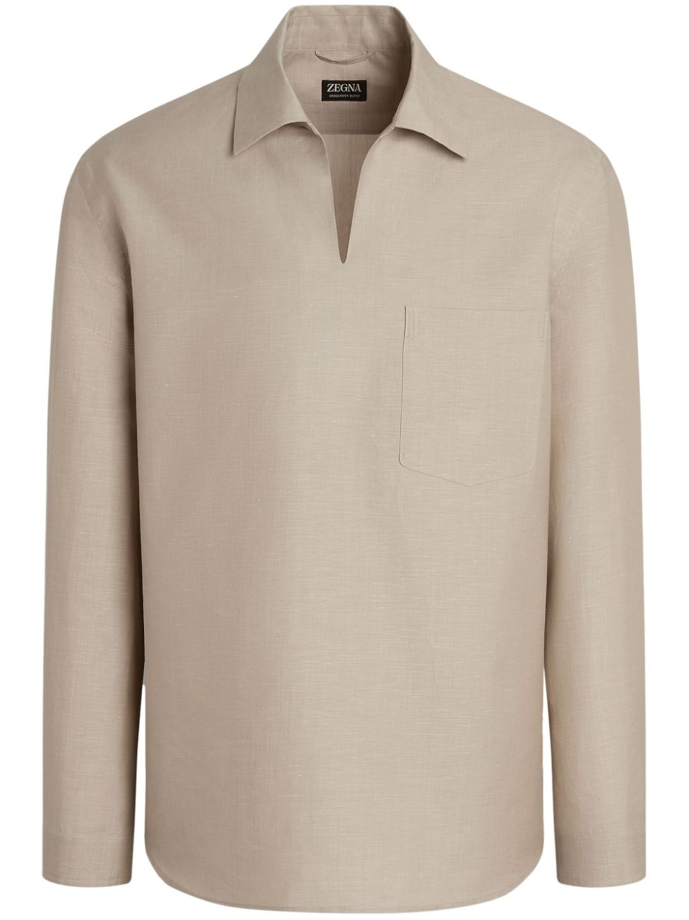 crossover polo shirt - 1