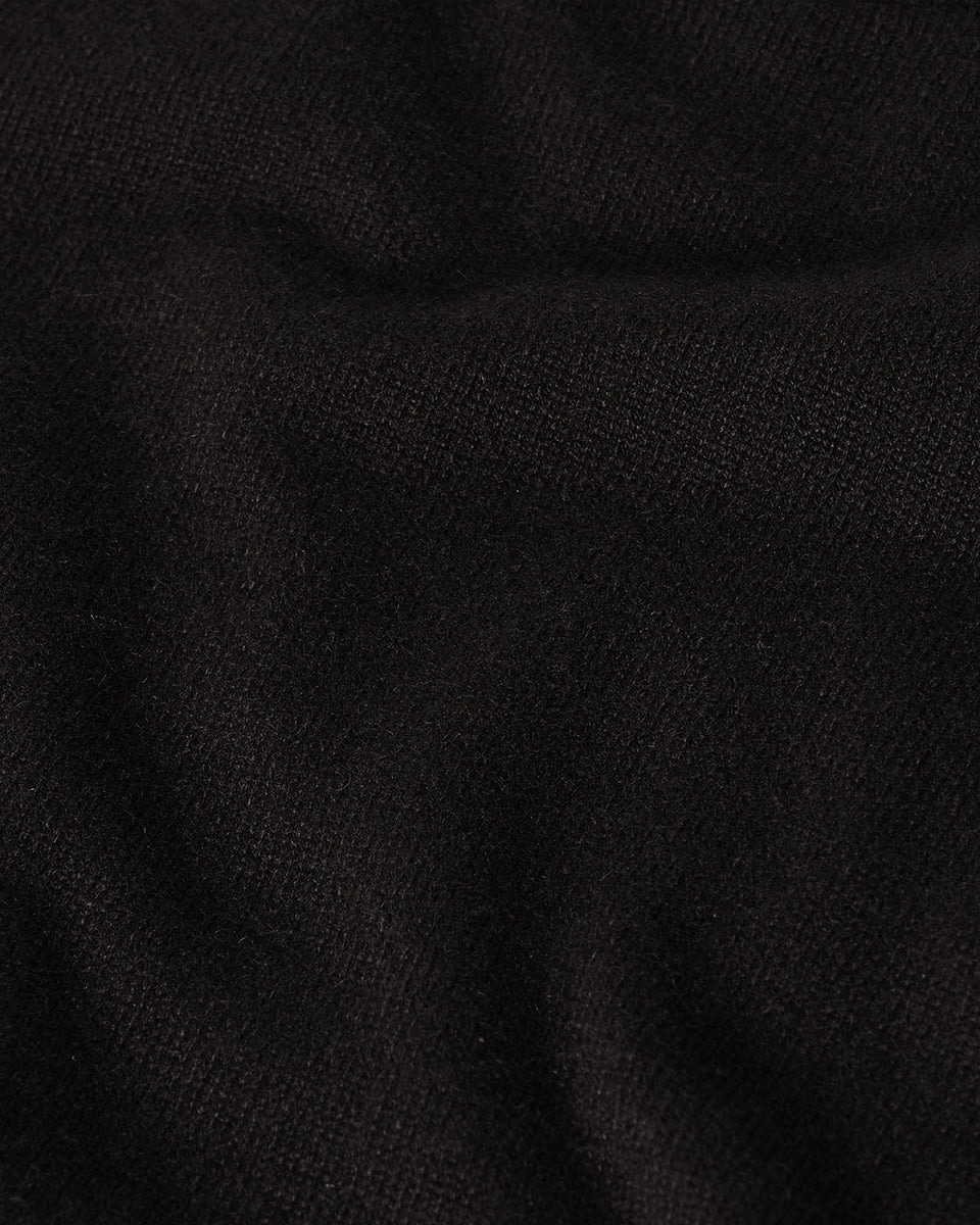 Classic Cashmere Black T-shirt - 6