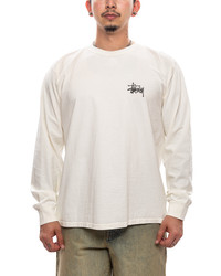 【stussy】INTL CREW LS TEE PIGMENT DYED NATURAL 要在庫確認 Stüssy Basic Stussy Pigment Dyed LS Tee 'Natural