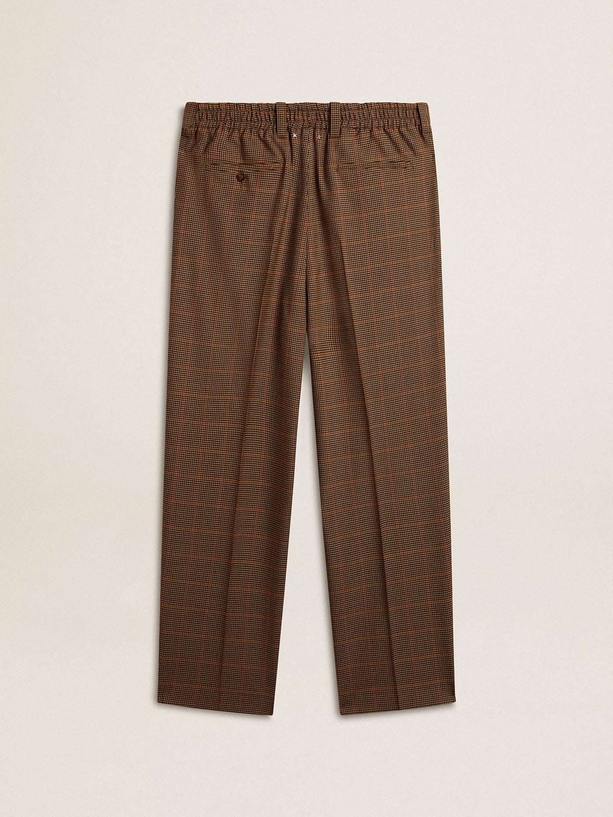 Men's pants in three-colored houndstooth - 2