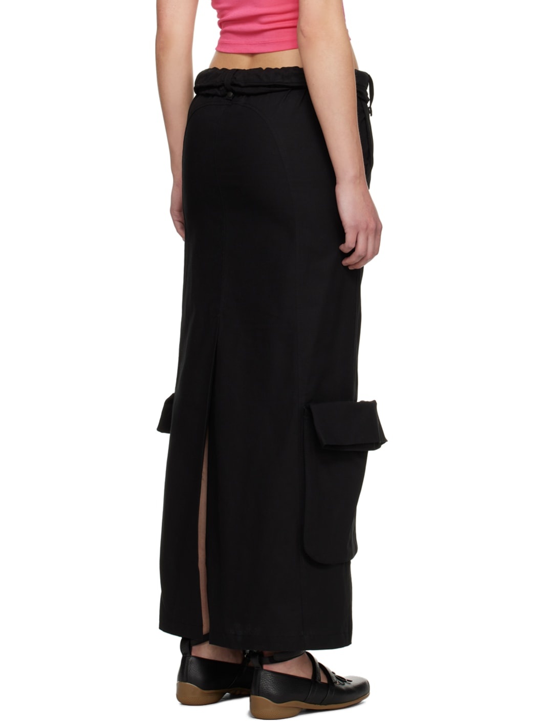 SSENSE Exclusive Black Maxi Skirt - 3