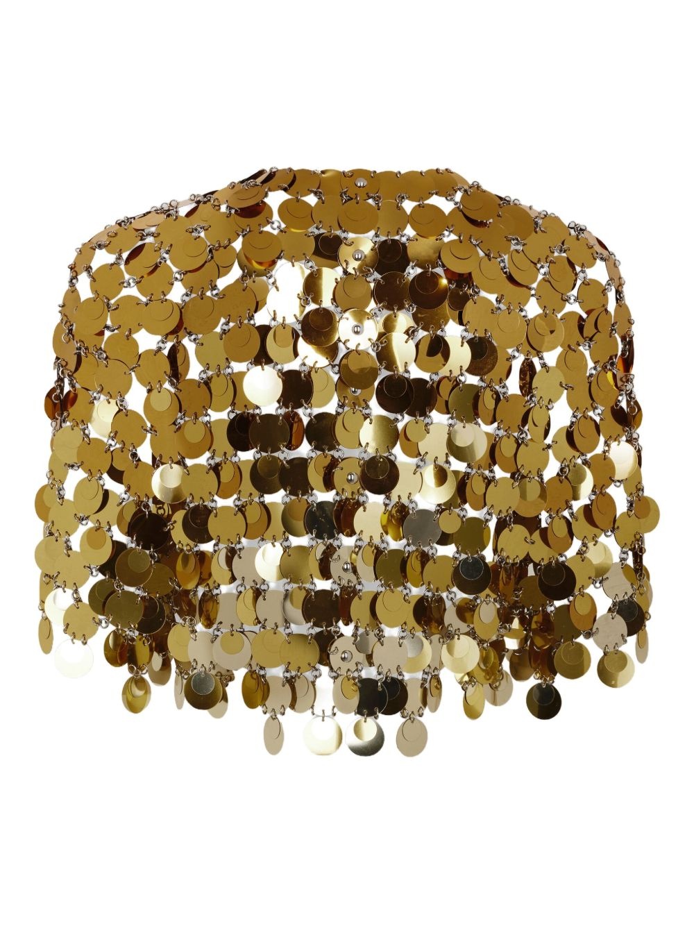 chainmail-embellished cropped top - 5
