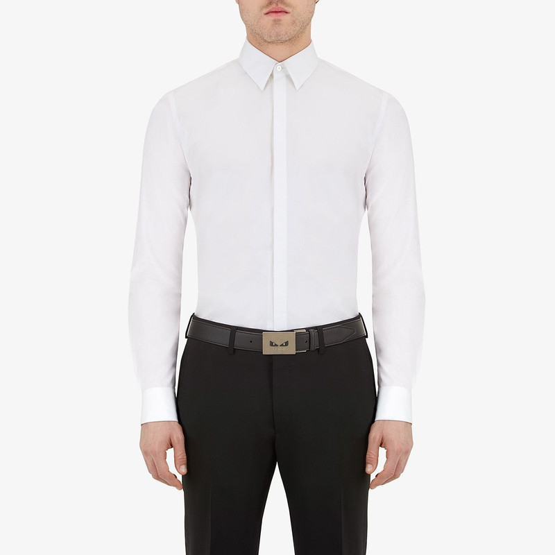 Black and red reversible belt 4