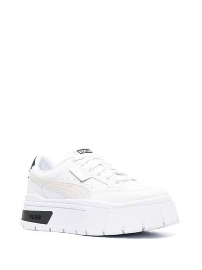 PUMA chunky lace-up sneakers outlook