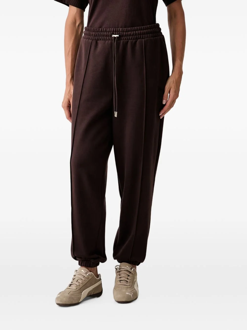 Her pintuck track pants - 1