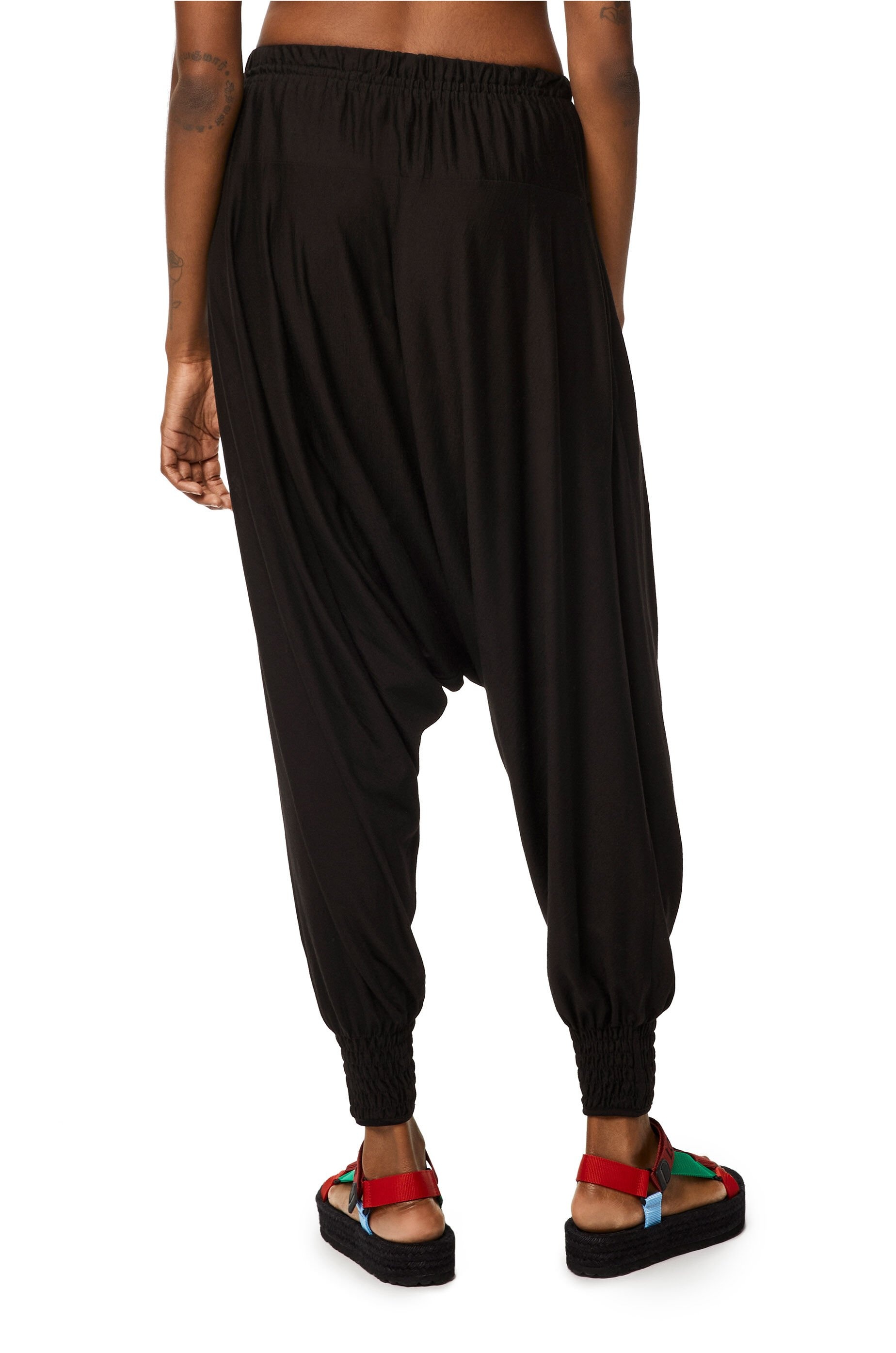 Balloon trousers in wool - 4