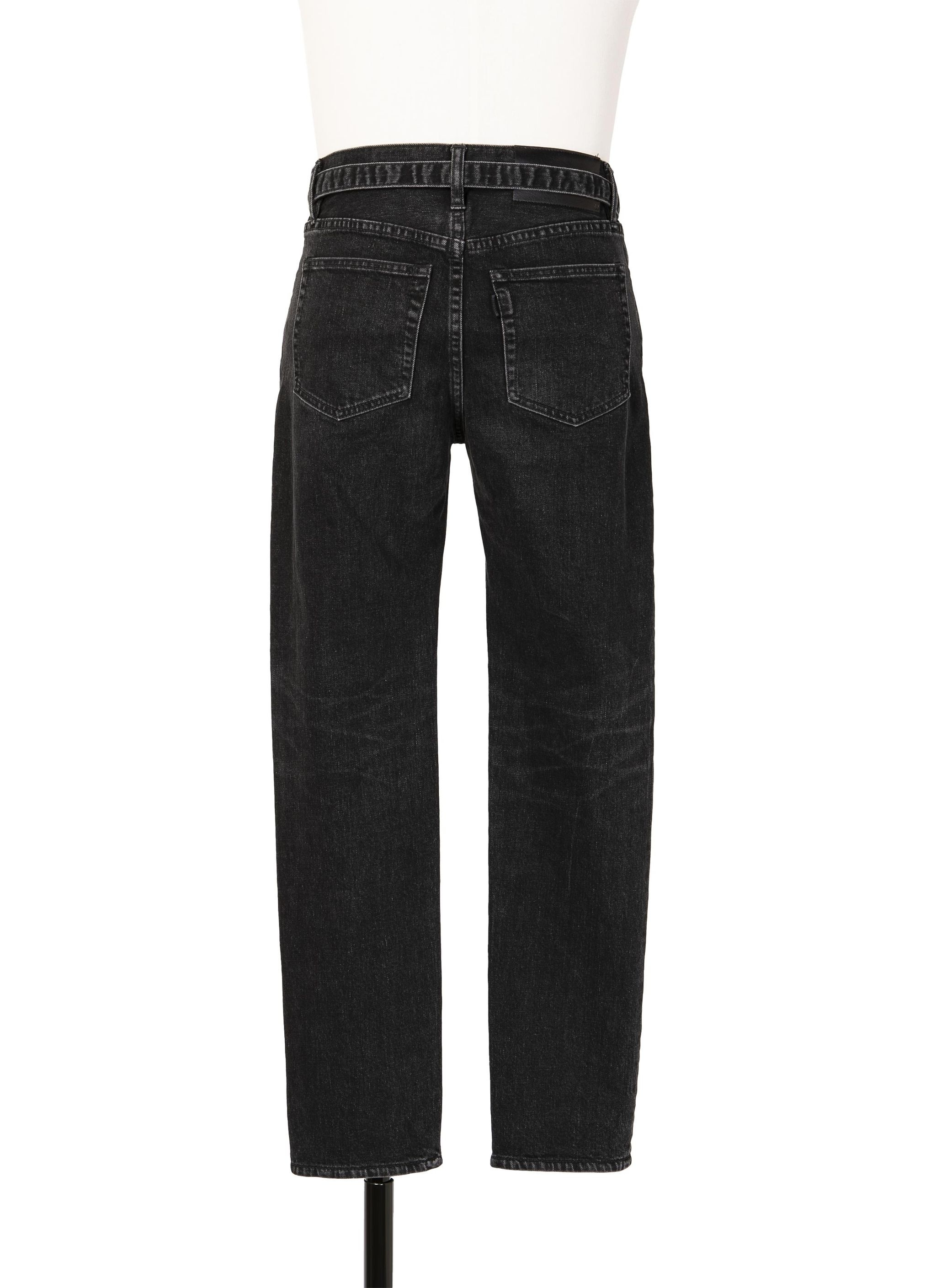 Slim Tapered Denim Pants - 3