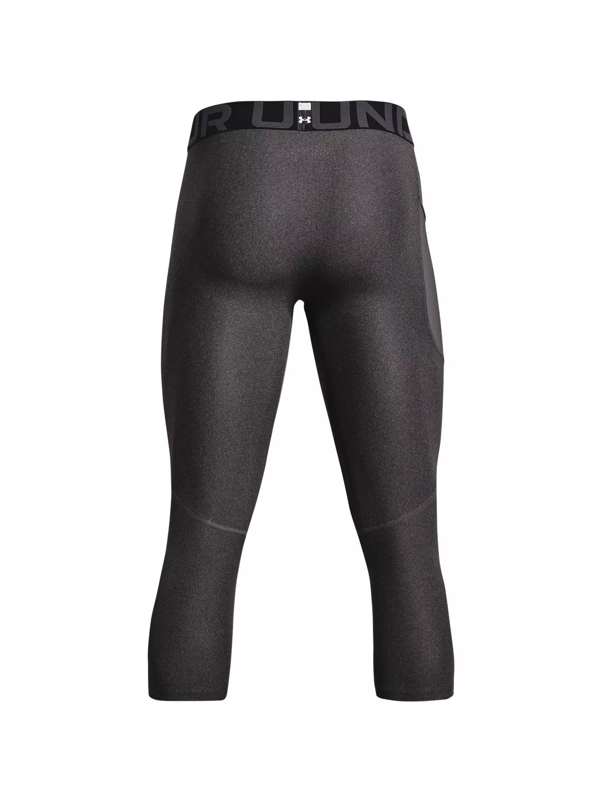 Men's Grey HeatGear Armour Â¾ Leggings - 6