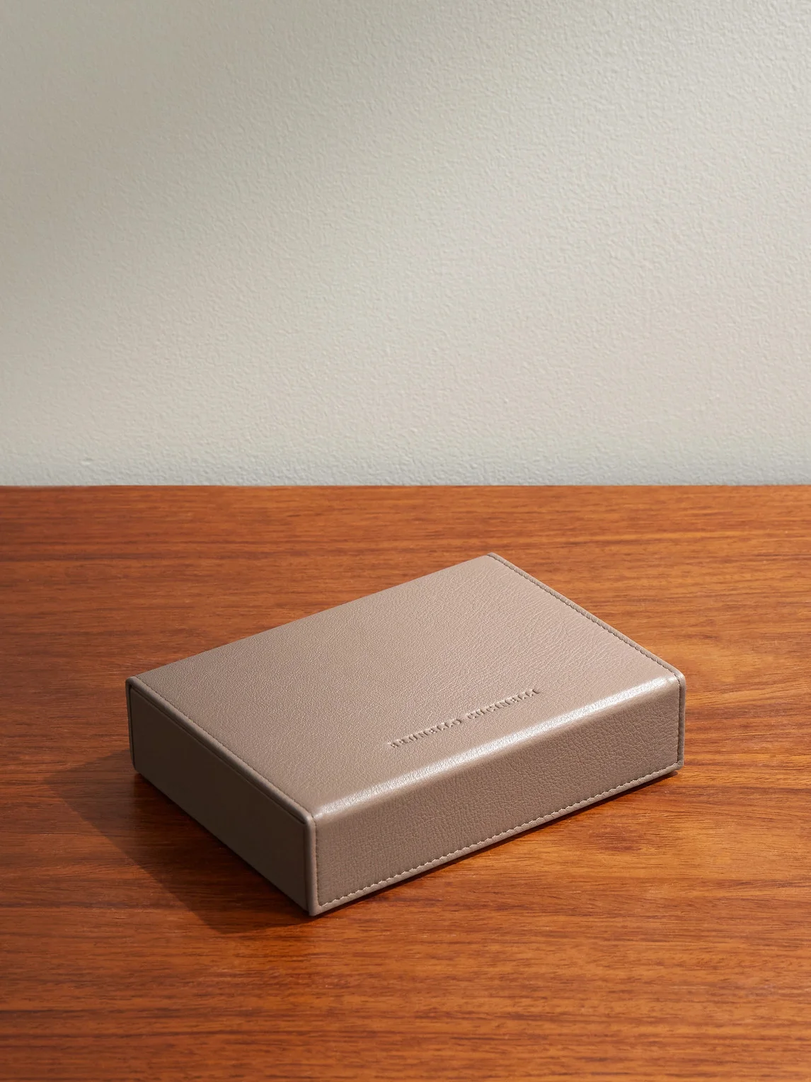Full-Grain Leather Playing Card Set - 1