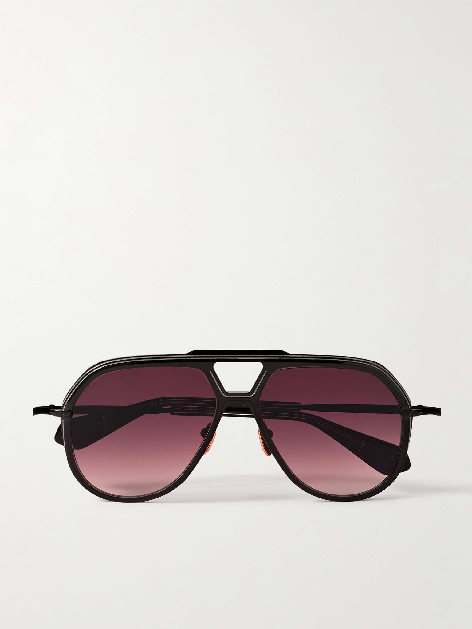 Lockheed Aviator-Style Titanium Sunglasses - 1