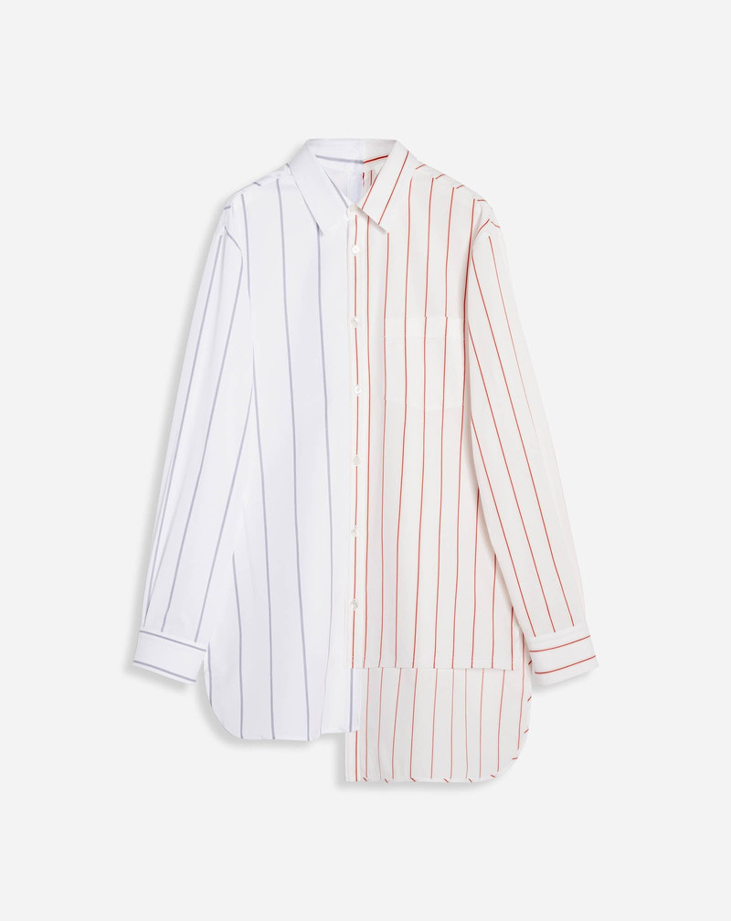 DUAL-PRINT STRIPED SHIRT - 1