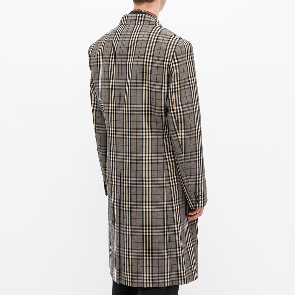 Comme des Garcons Homme Plus Single Breasted Check Coat - 6