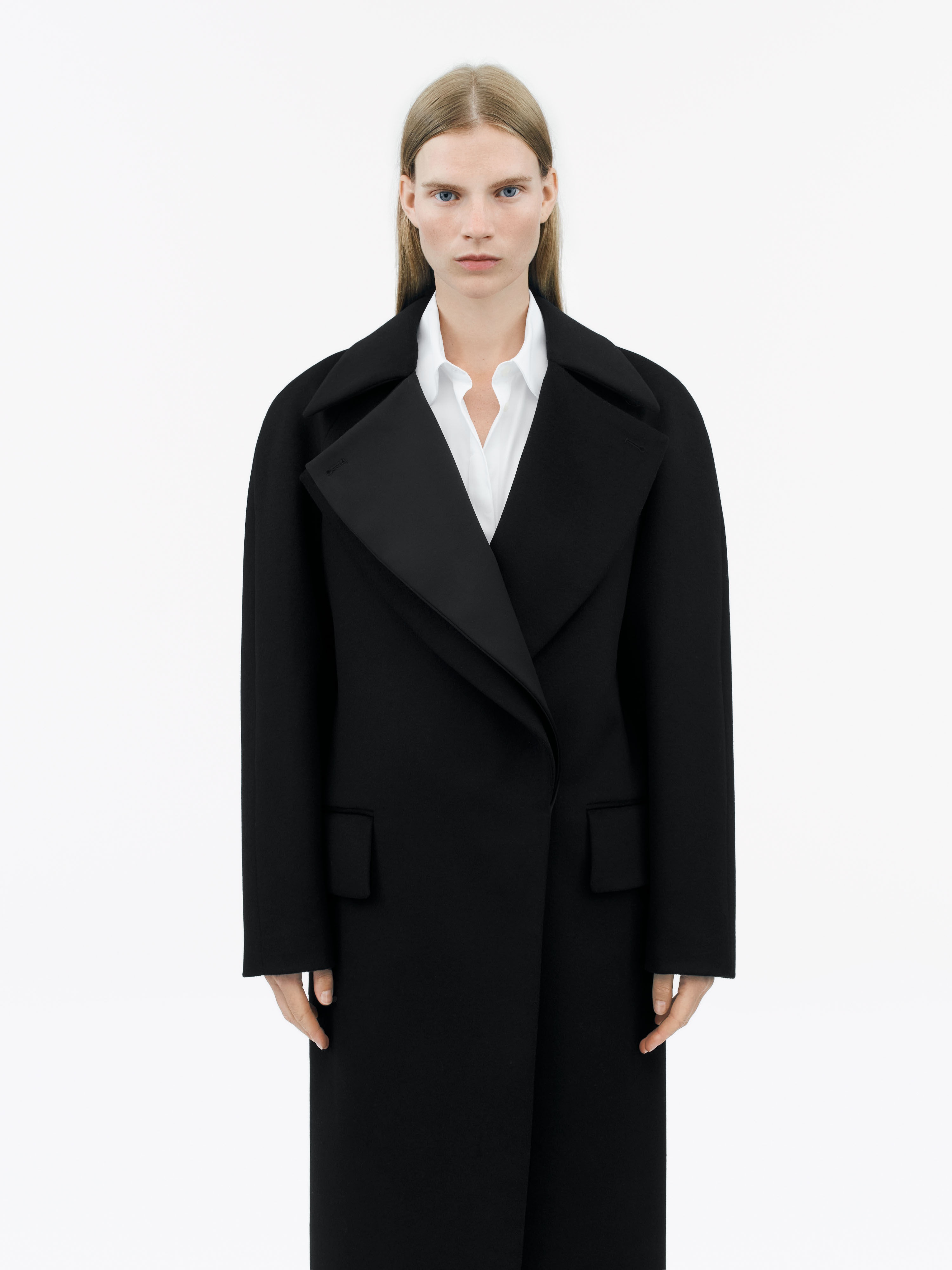 Caspia Coat In Wool Blend - 4