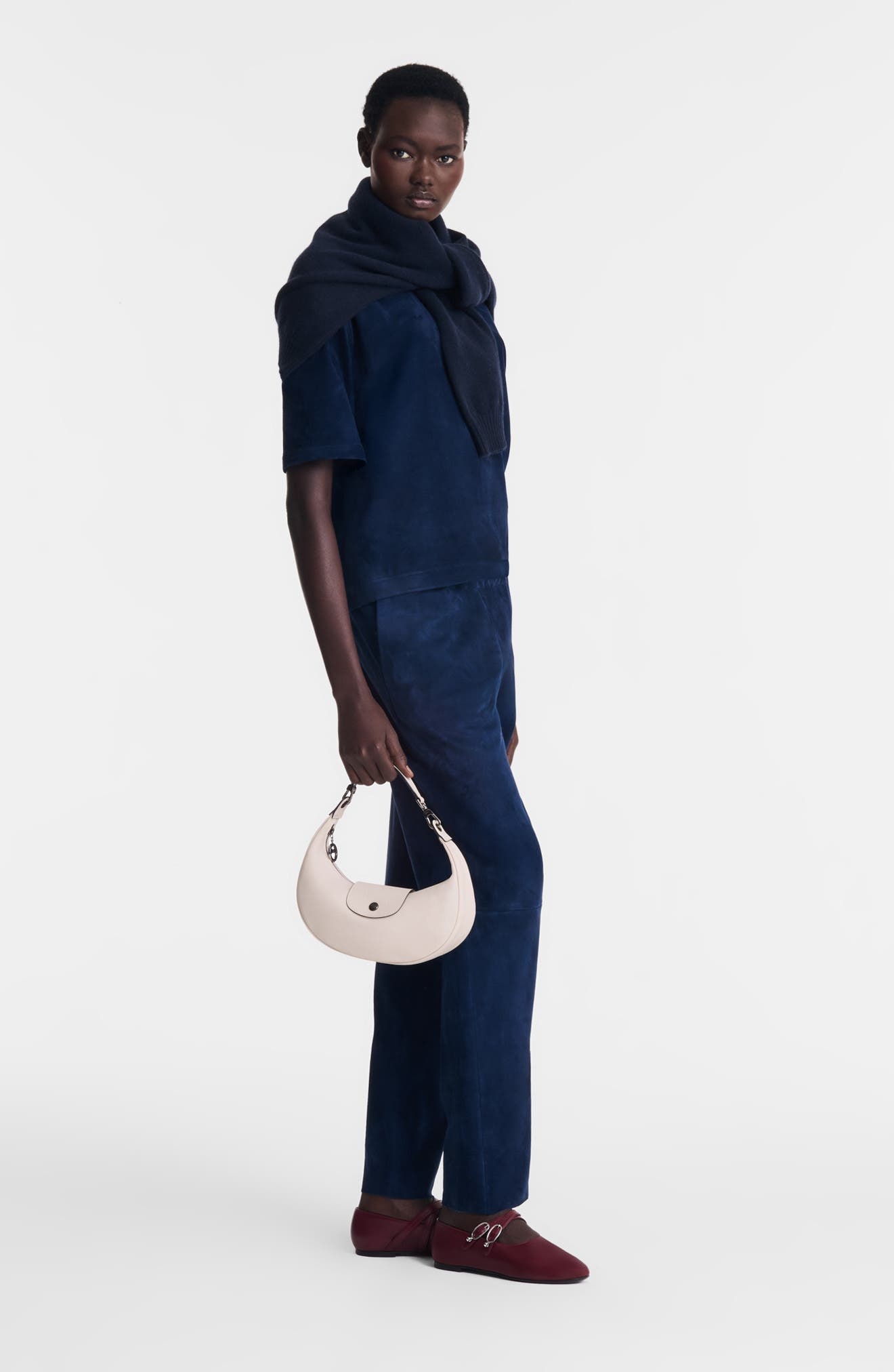 Longchamp Le Pliage Xtra Round Leather Top Handle Bag in Paper at Nordstrom - 2