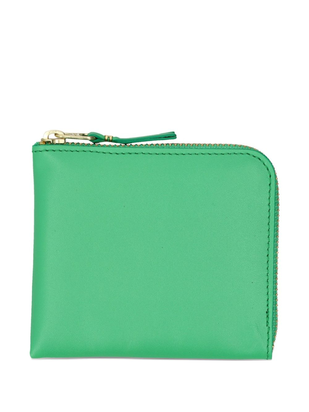 zip-fastening leather wallet - 1