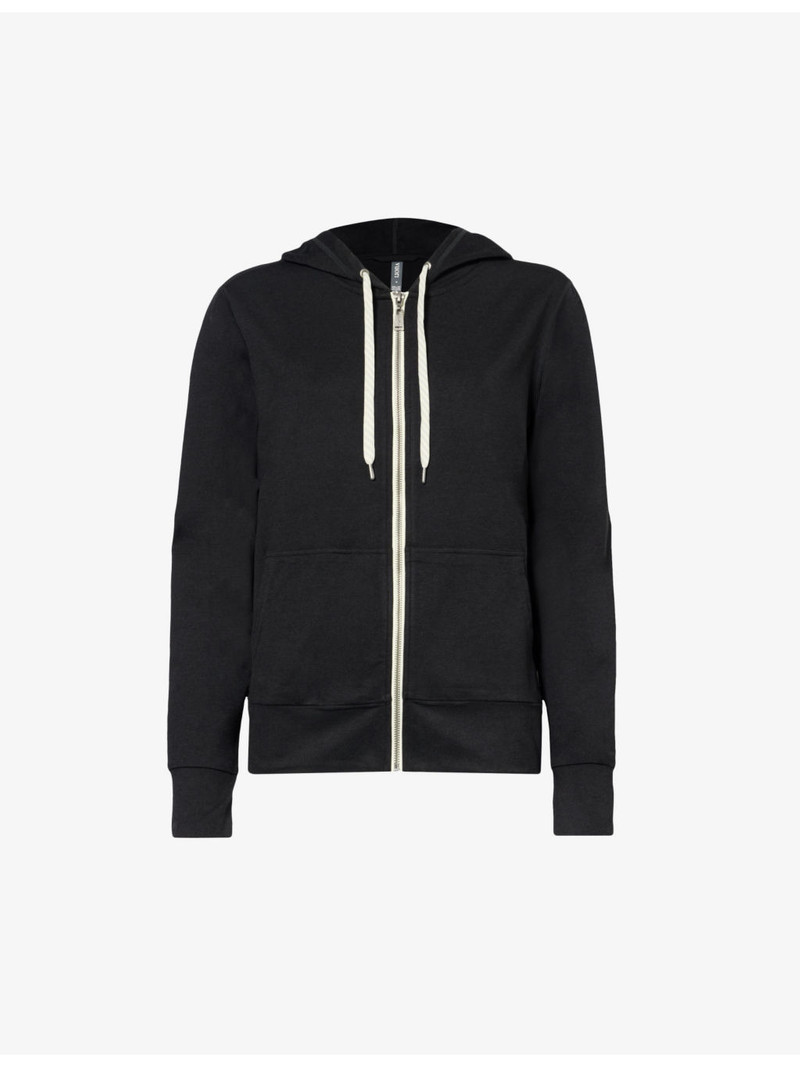 Halo zip-up stretch polyester hoody 1