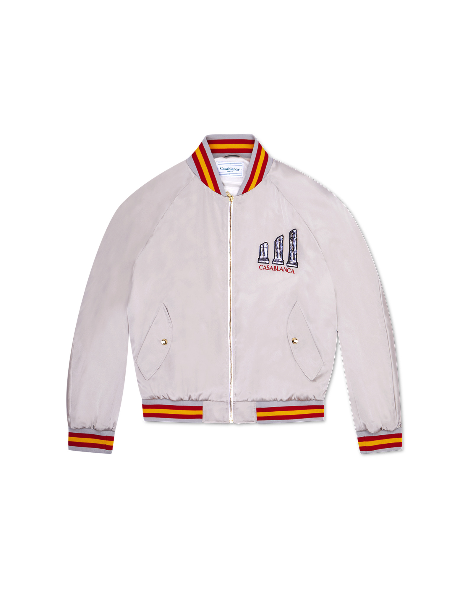 Grand Prix Silk Embroidered Souvenir Jacket - 1