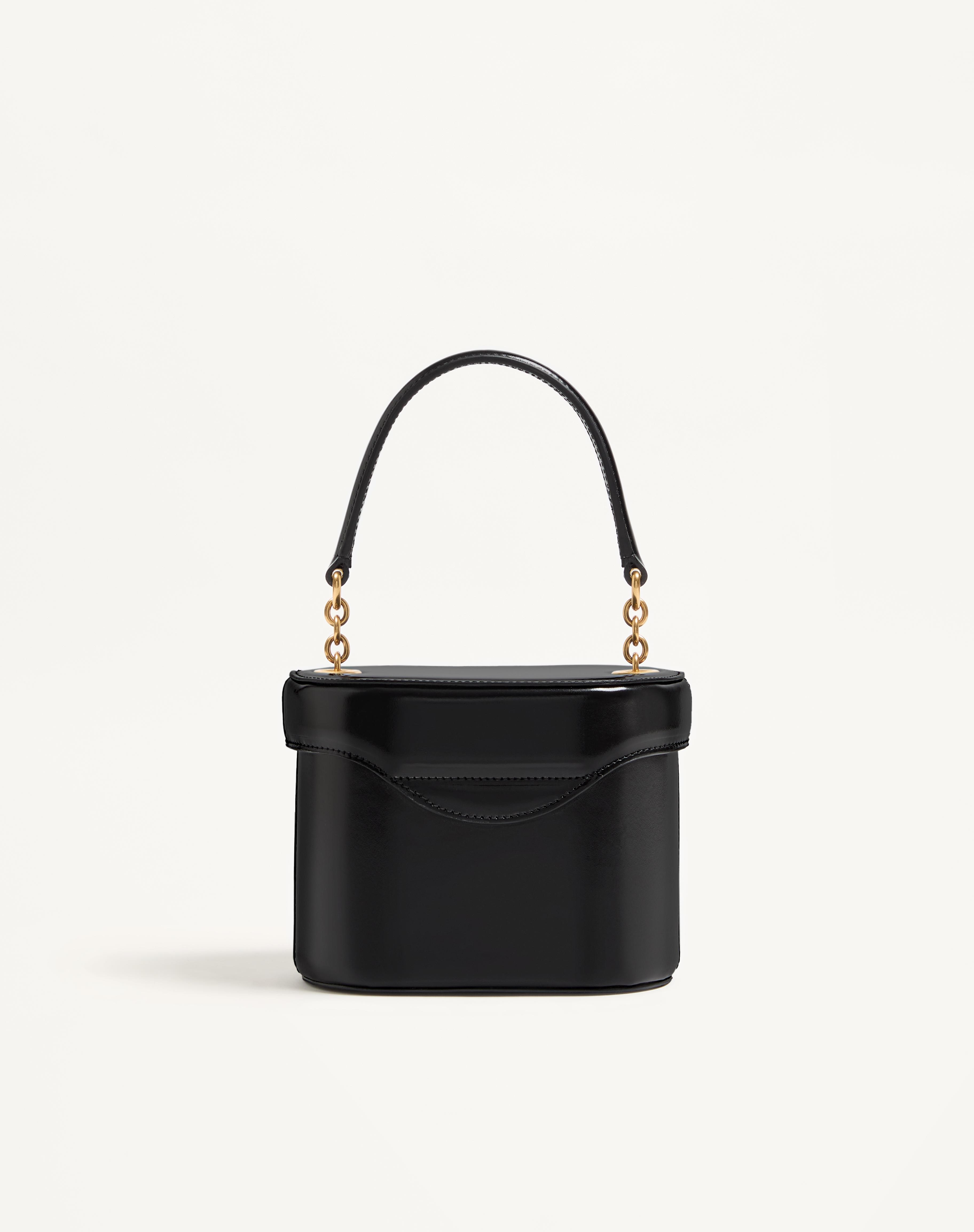 VALENTINO GARAVANI VAIN VANITY BAG IN SHINY CALFSKIN - 5