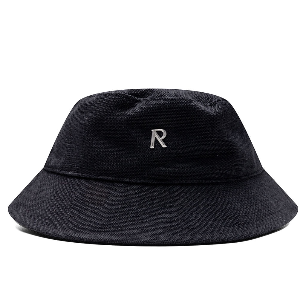 INITIAL BUCKET HAT - JET BLACK - 1