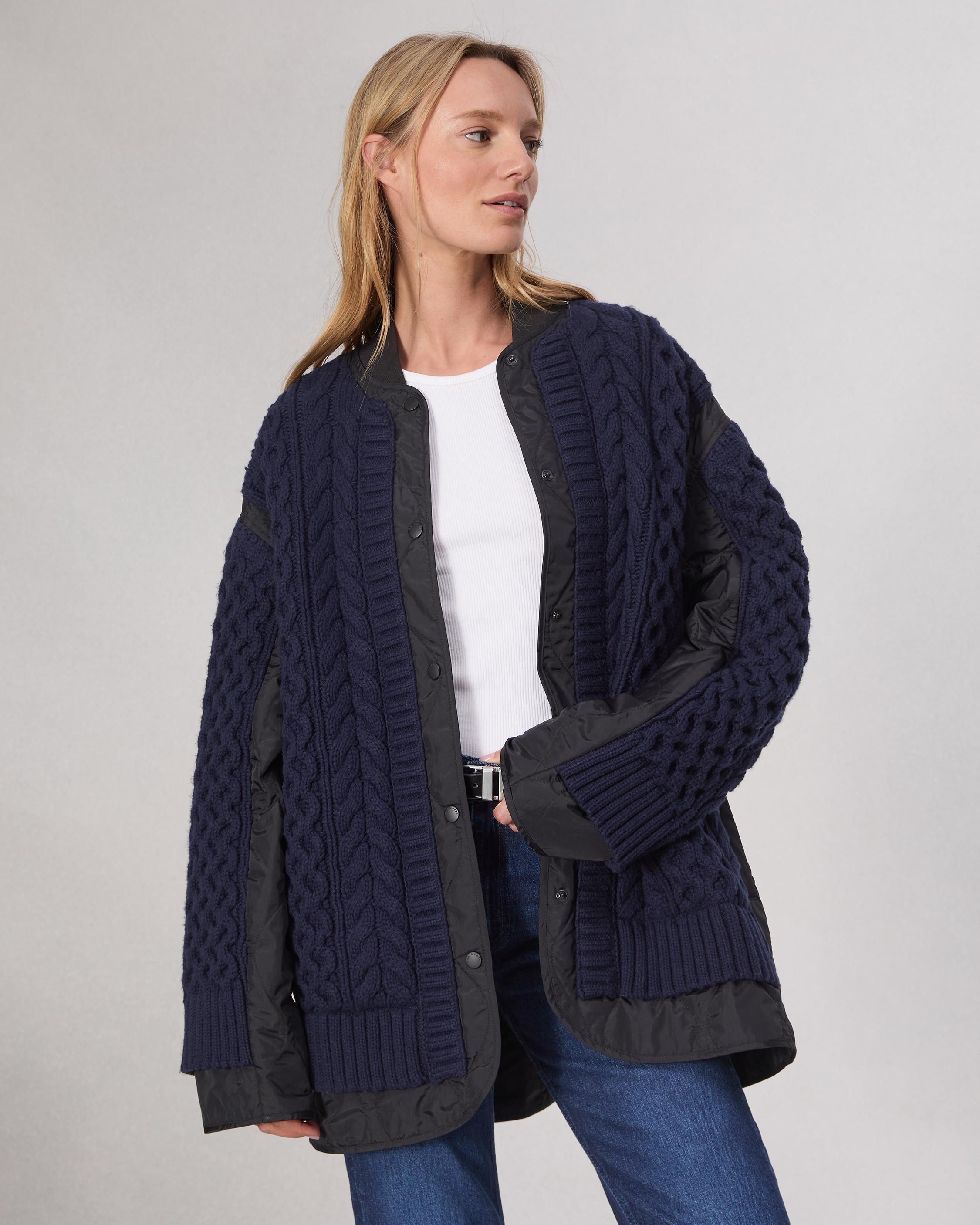 Winnie Mixed-Media Jacket - 2