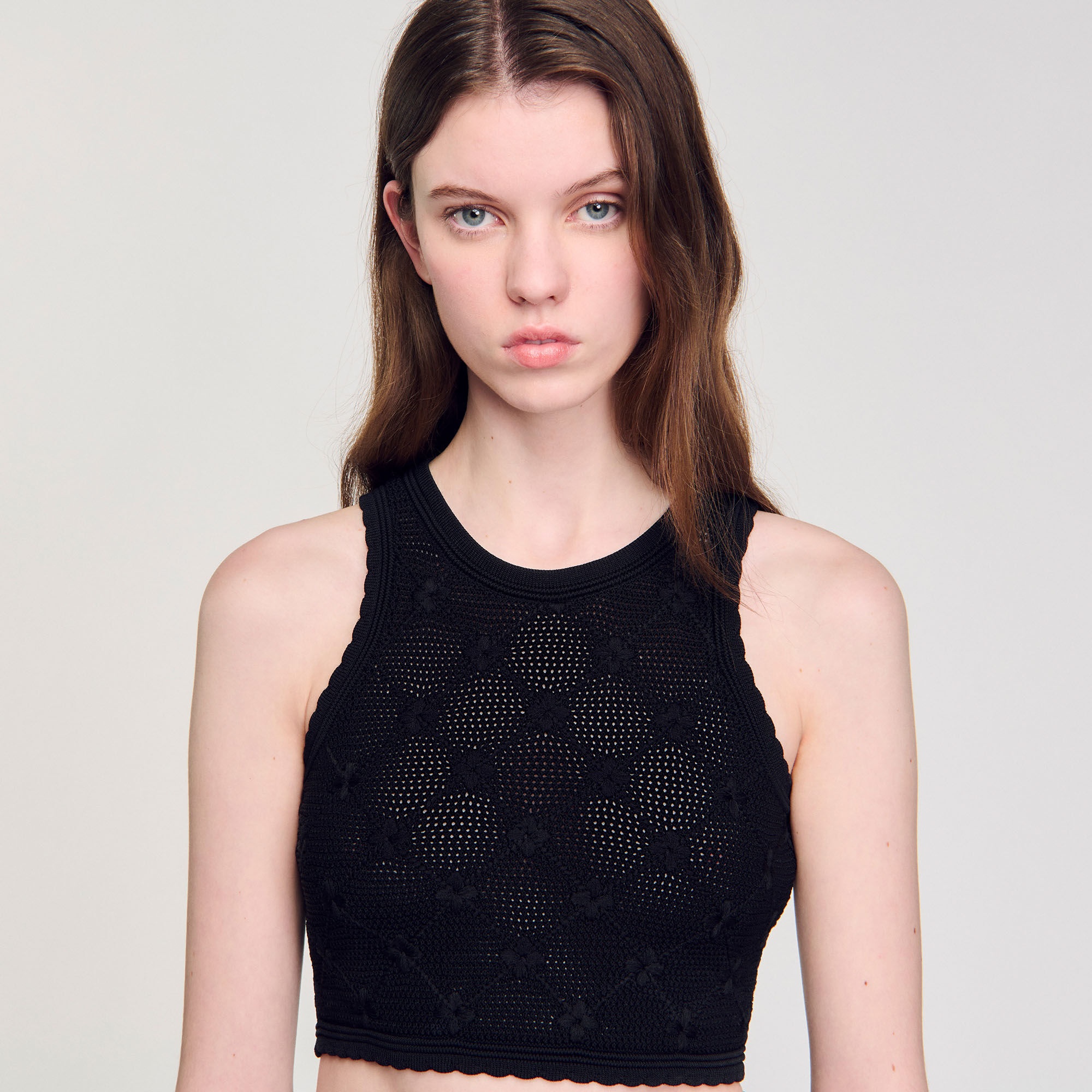 DECORATIVE KNIT TOP - 3