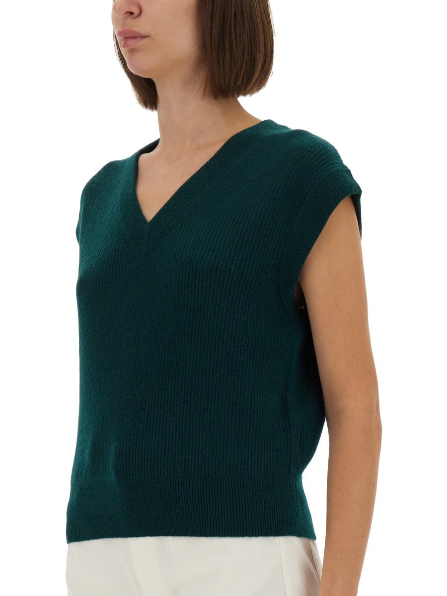 Guest In Residence Women Ribbed Knit Vest - 4