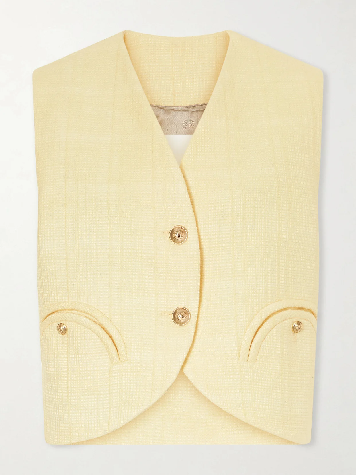 Gliss Cotton-blend Vest - 1