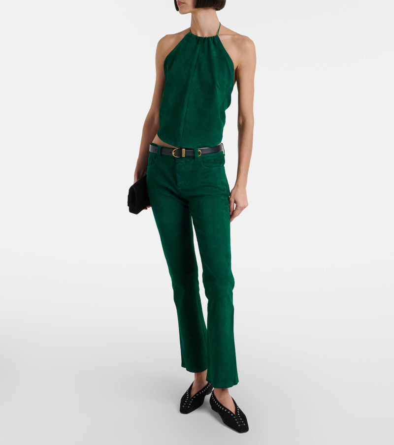 STOULS Dean 22 suede flared pants outlook