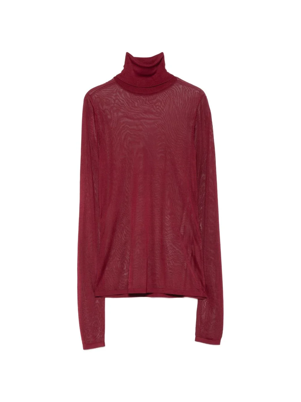 fine-knit high-neck sweater - 1