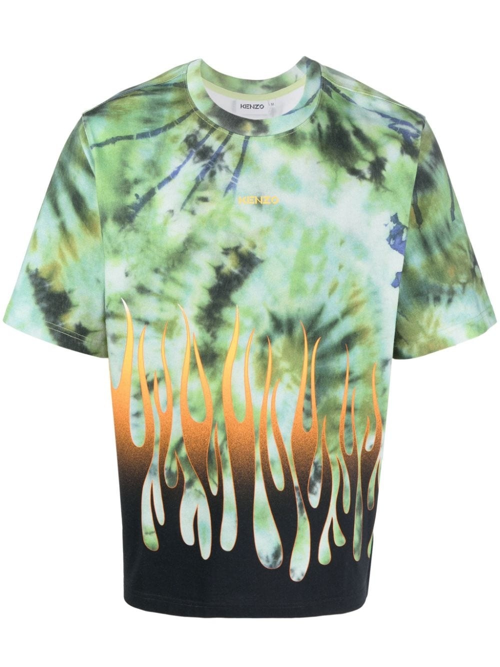 tie-dye print T-shirt - 1