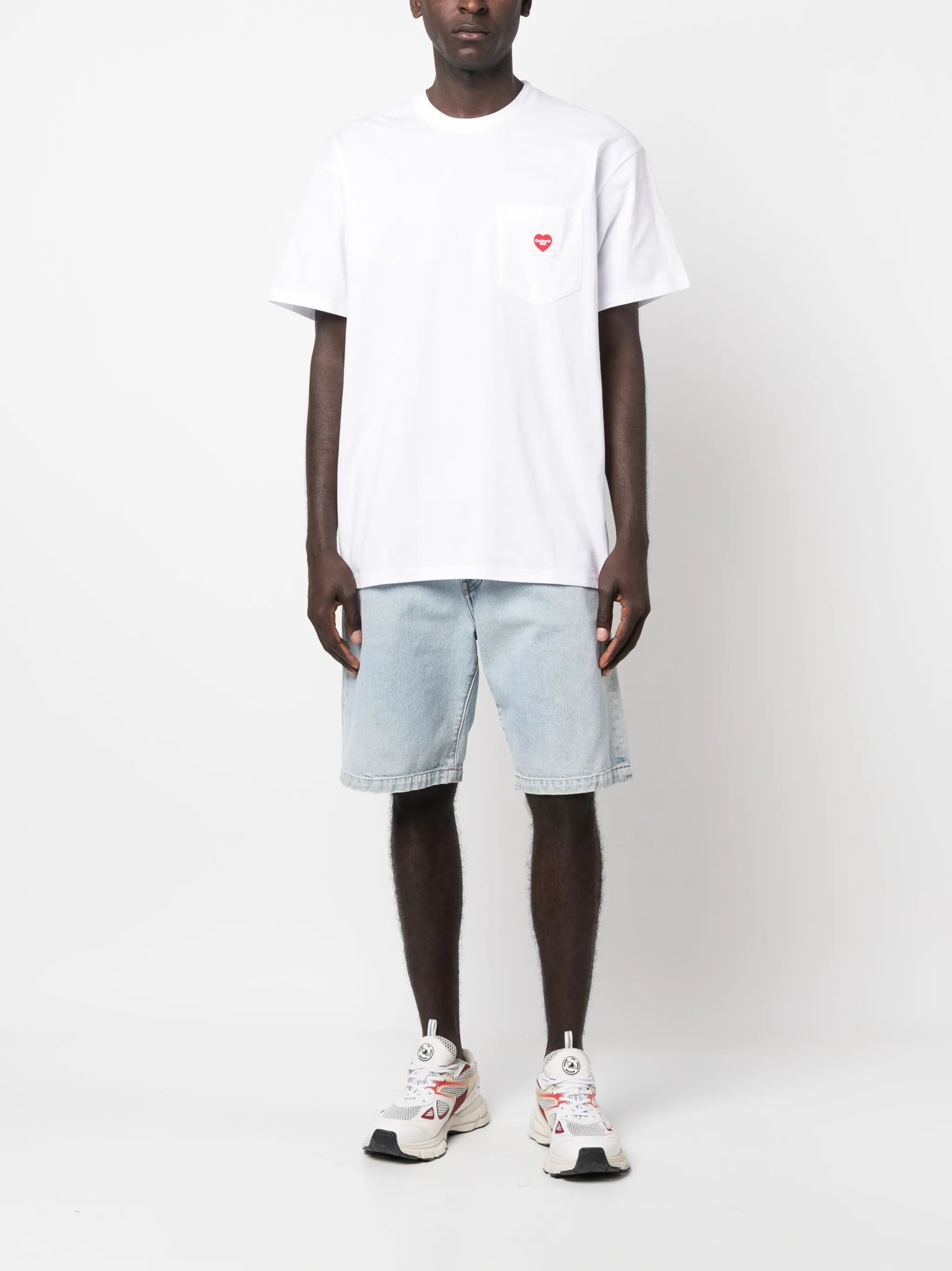 Logo-patch Cotton T-shirt - 5