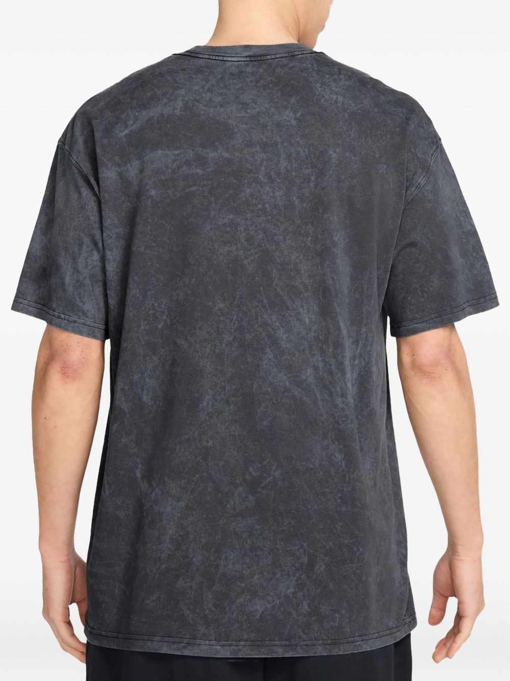 acid-wash sneaker-print T-shirt - 3