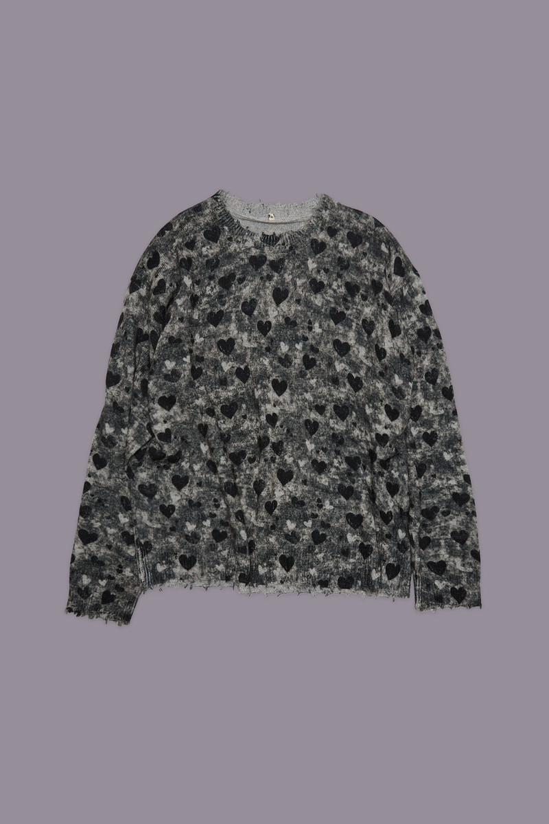 PRINTED BOYFRIEND SWEATER 4