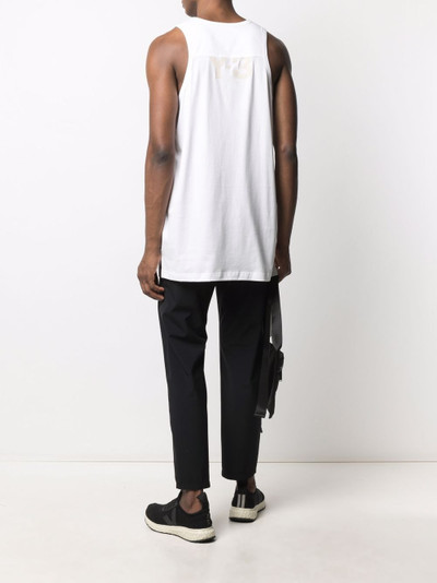 Y-3 logo-print tank top outlook