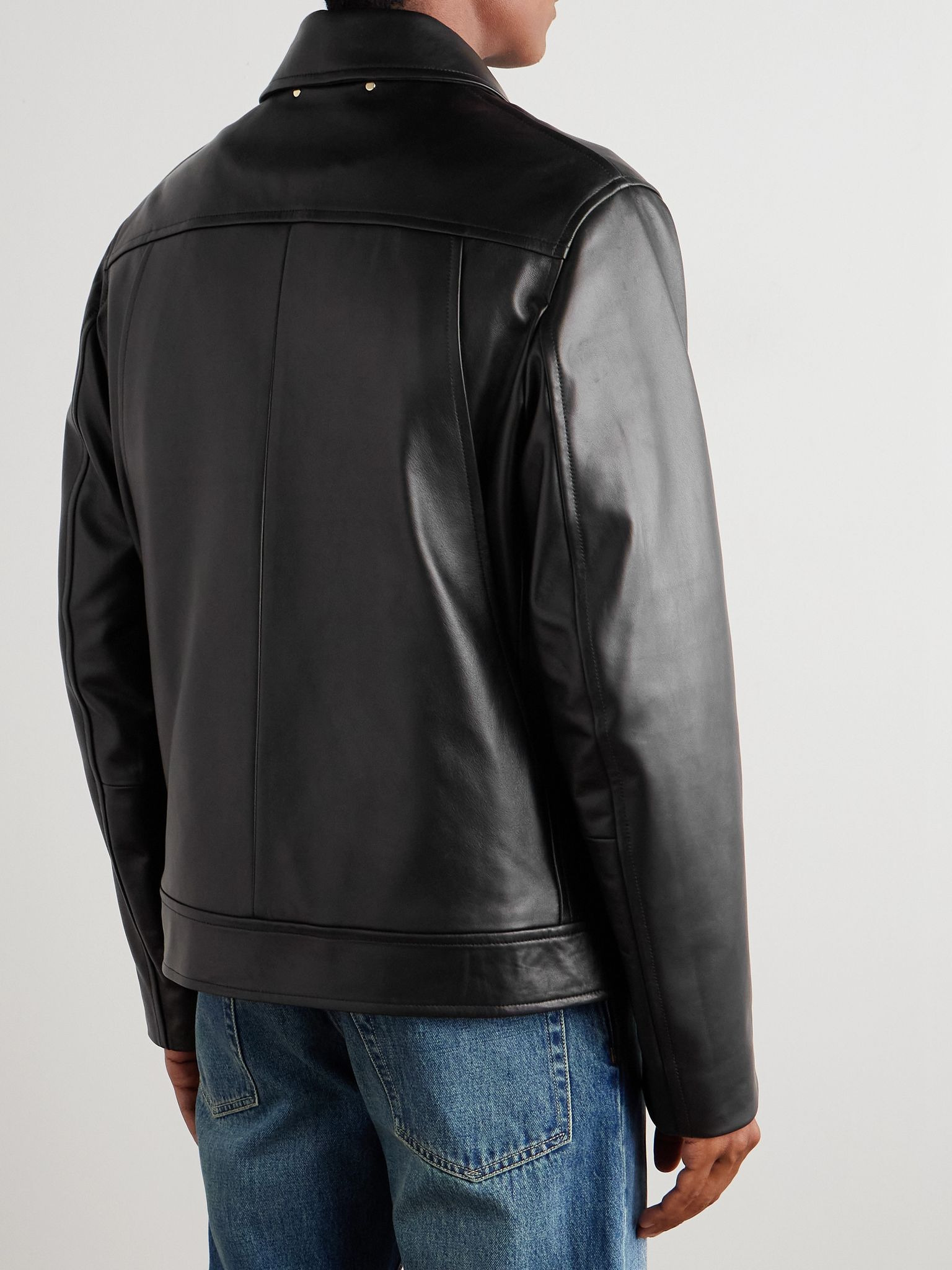 Leather Jacket Black - 3