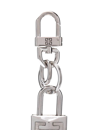 Givenchy 4G padlock keyring outlook