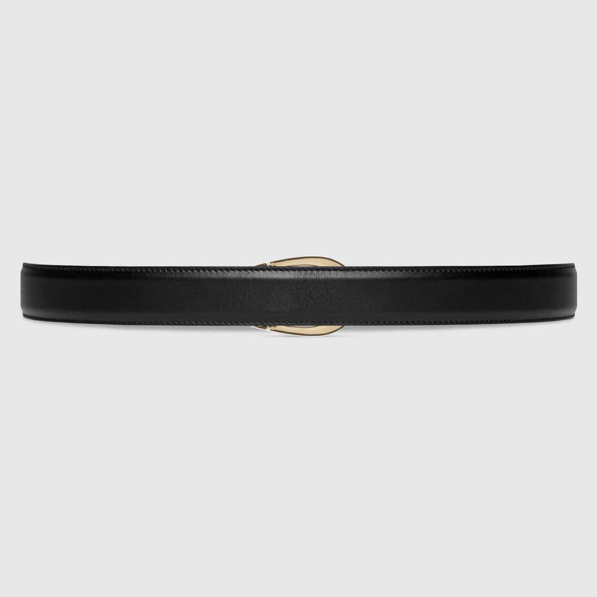 Thin belt with G buckle - 3
