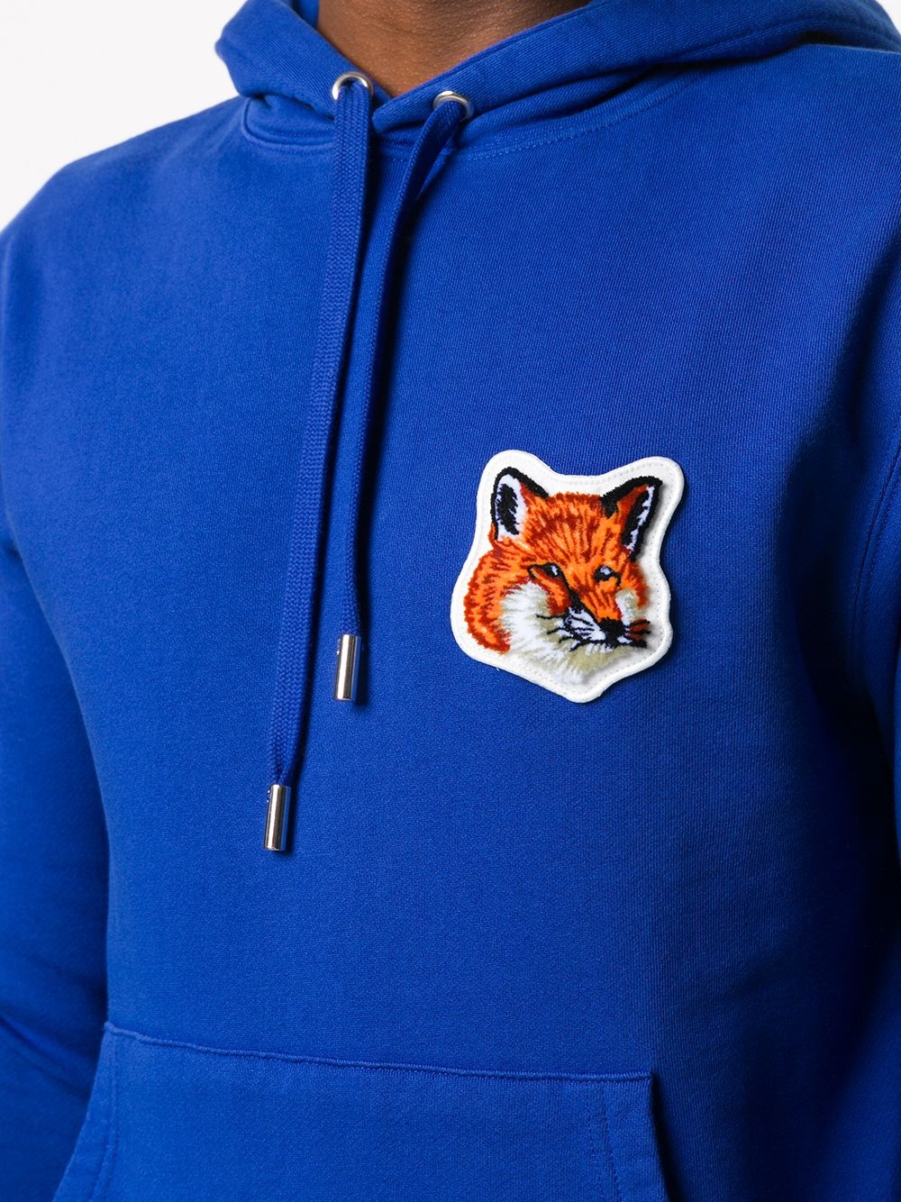 fox patch hoodie - 6