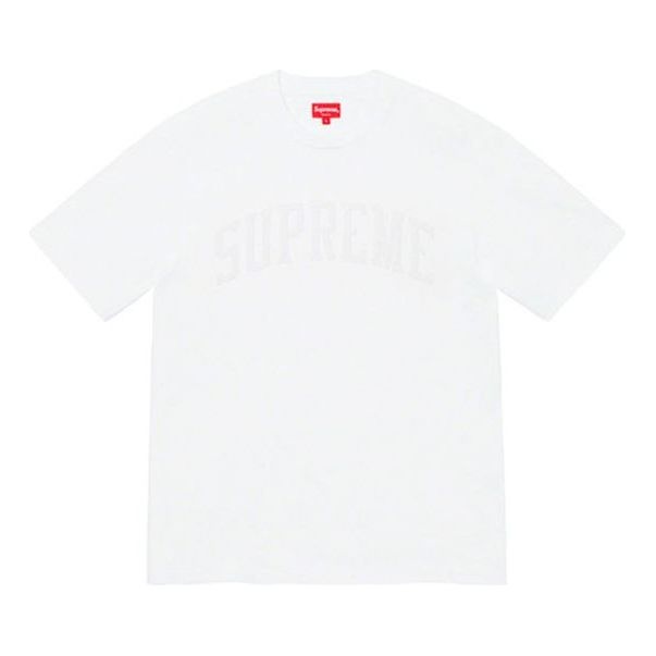 Supreme FW19 Week 3 Chenille Arc Logo SS Top Tee SUP-FW19-339 - 1